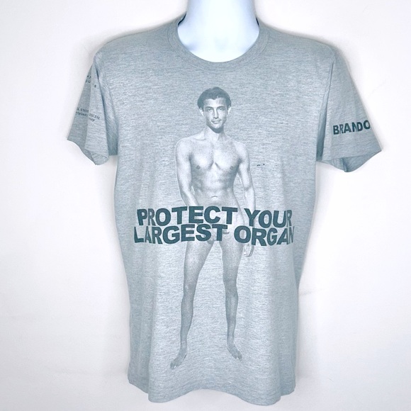 Marc Jacobs Tops - [Marc Jacobs] 'Protect your largest organ' Campaign Tee - BRANDON